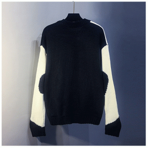 2019 Nieuw Winter Herfst Melkkoe Jacquard Dikke Garen Los Pullover Sweater Shirt