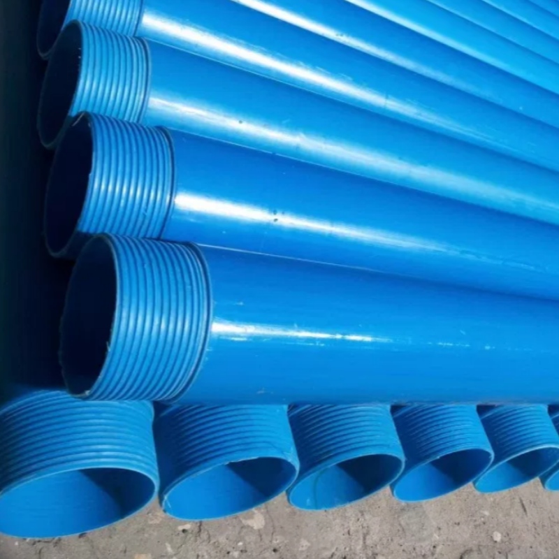 Hoge druk blauwe kleur PVC-buis voor waterput