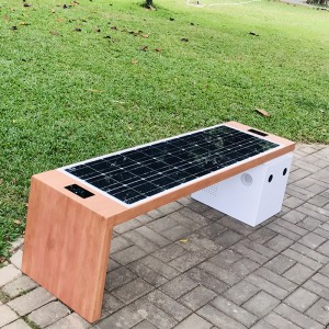 Solar Products Trending 2019 Rugloos Park Bench Seat Smart Street-meubilair