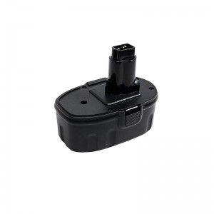Vervanging 18V 1300mAh Ni-Cd accu-boorbatterijen voor Dewalt DC9096, DC725, DE9095