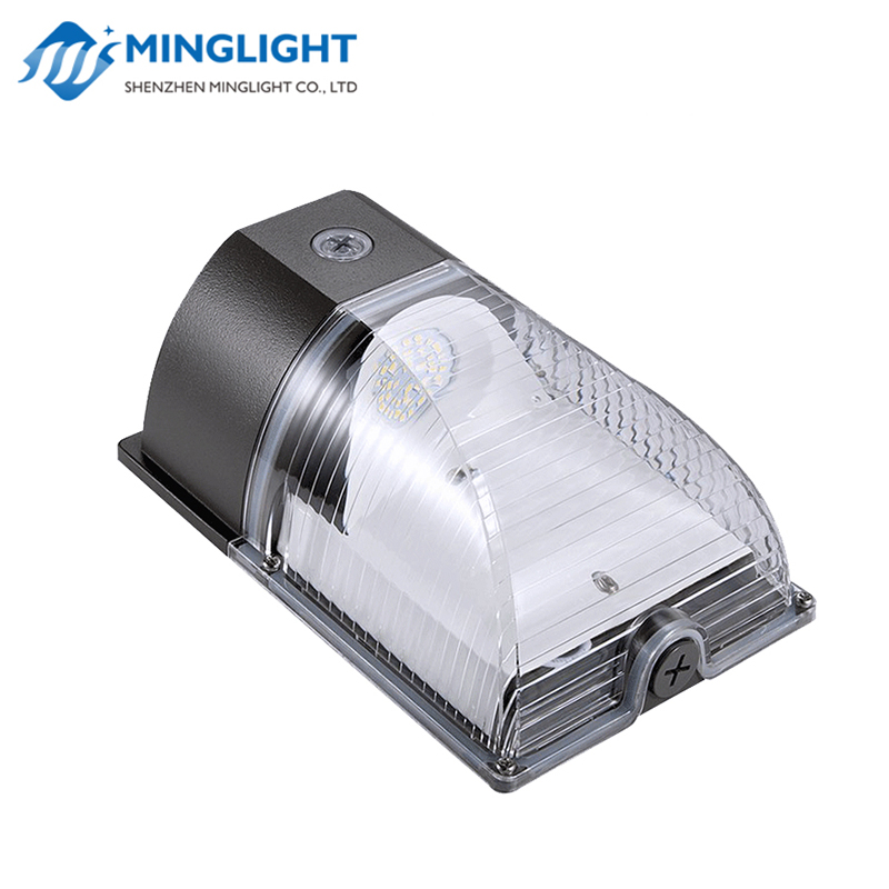 DLC ETL vermeld Dusk-to-Dawn mini LED wandpakket licht met fotocel