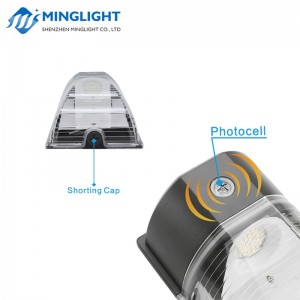 DLC ETL vermeld Dusk-to-Dawn mini LED wandpakket licht met fotocel