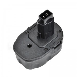 Ni-Cd 14.4V 2000mAh vervangende batterijen Accu-boormachine voor Dewalt DC9091, DE9091