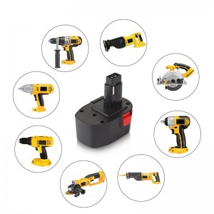 Ni-Mh 3000 mAh 14,4 V Vervangende batterijen Accu-boormachine voor Dewalt DE9087, DE9092, DE9094