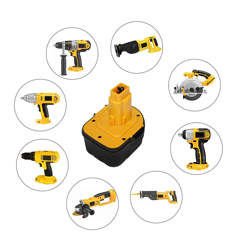Ni-MH 2000mAh 12V oplaadbare batterijen Gereedschap voor Dewalt DW9071, DW9072, 152250-27