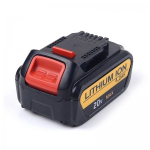 Li-ion 4000mAh 20V vervangende boormachine voor Dewalt DCB180, DCB181, DCB182
