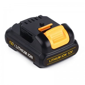 Li-ion 1500mAh 12V accu-accupack voor Dewalt DCB120, DCB121