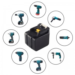 Vervanging Oplaadbare Li-ion 6000 mAh 14,4 V-batterijpakket voor Makita BL1430, BL1415, BL1440 boor
