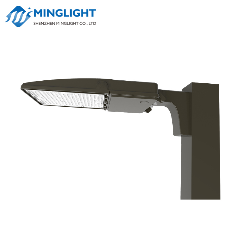 LED ShoeBox parkeerplaats lichtmast straatverlichting met bewegingssensor u0026 fotocel IP65