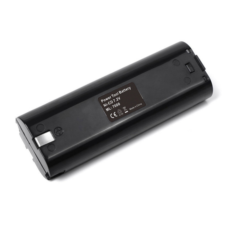 Ni-Cd 7.2V 1300mAh oplaadbare batterijen voor Makita 7000, 7002, 7033 elektrisch gereedschap