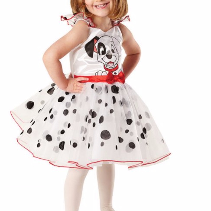 MEISJE 101 DALMATIES ROKJURK GROOTHANDEL - MAAT IINFANT 18-24 MAANDEN