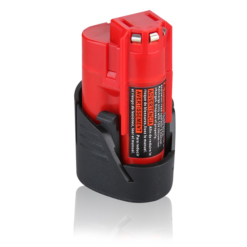 12V 1500mAh vervangende oplaadbare lithiumbatterijen voor Milwaukee 48-11-2411 M12 elektrisch gereedschap