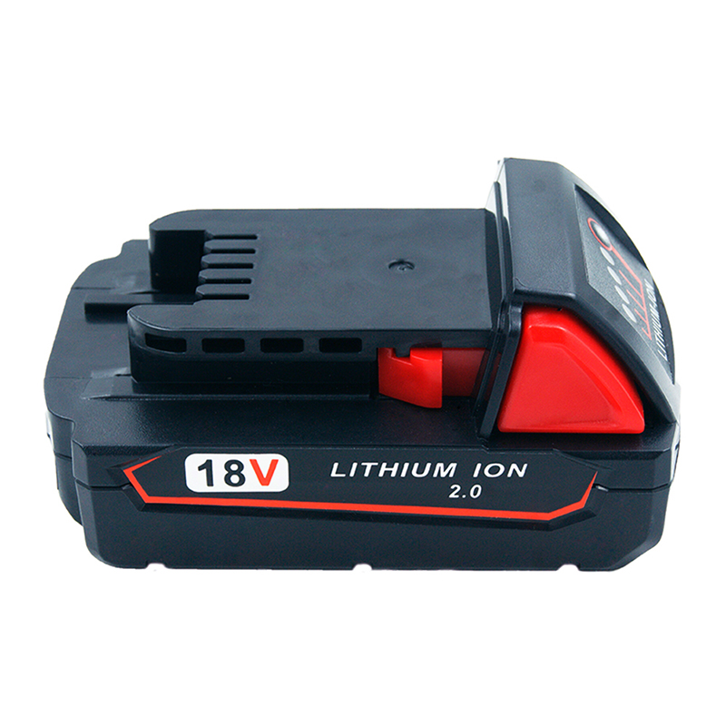 Lithiumion 18V 2000mAh Power Tool Batterij vervangende cellen voor Milwaukee 48-11-1840 M18