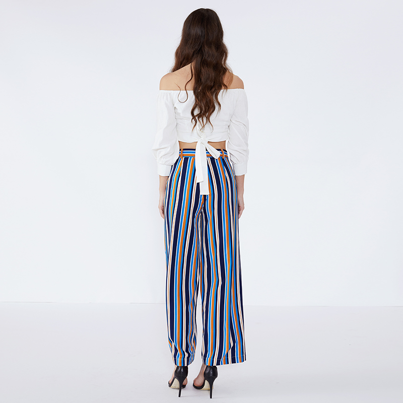 2019 Dames Fancy New Design Stripe Girls Fashion Pant