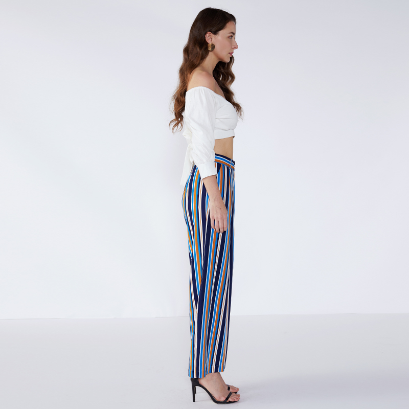 2019 Dames Fancy New Design Stripe Girls Fashion Pant