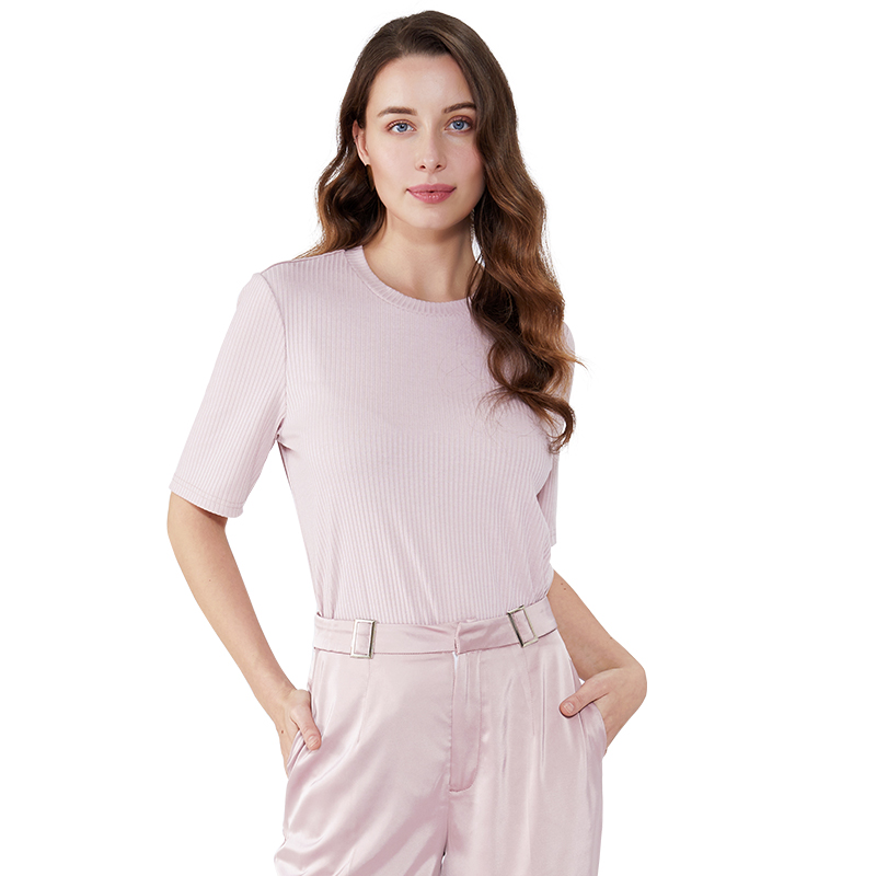 Office Simple Designs O Kraag Gestreepte damesblouse en shirt JCGJ190315083