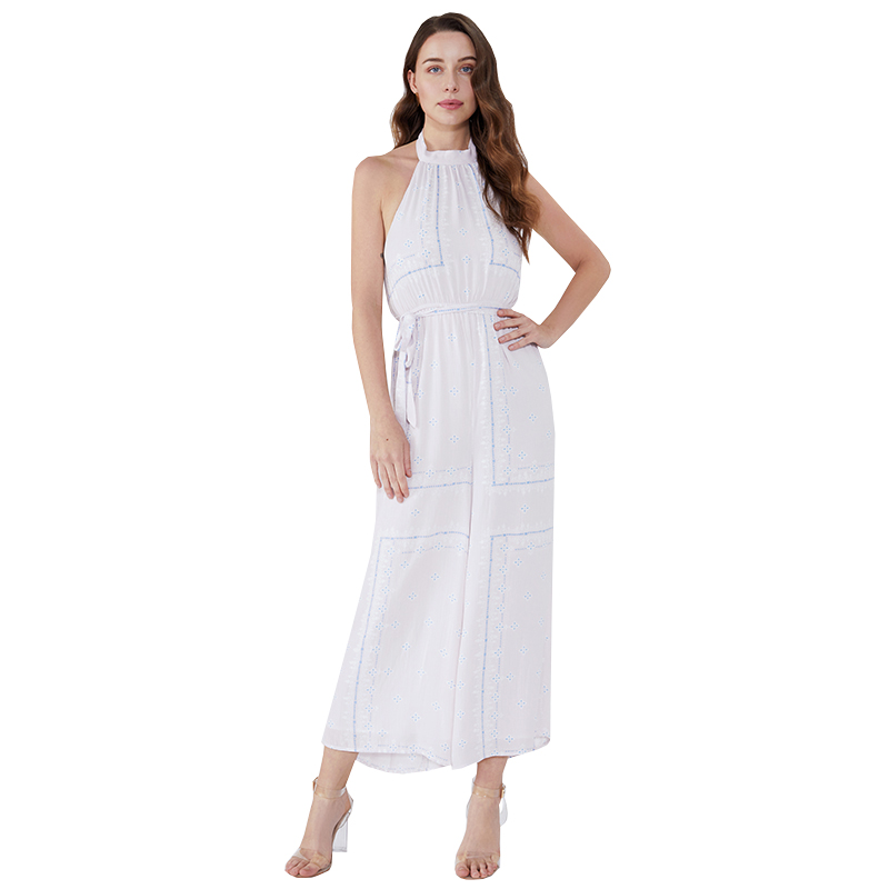 Volwassen onesie digitale print plus-size dames gestreepte jumpsuit