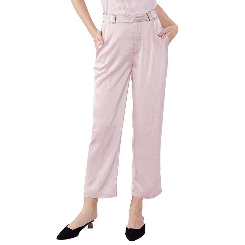 Roze training aangepaste track formele shirts en broek combinatie JCGJ190315084