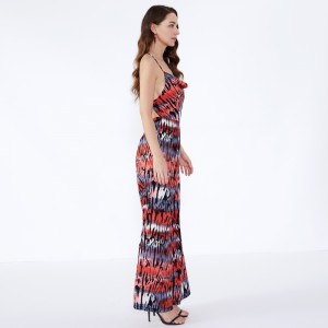 Halter Jarretelle Naakte Rug Schouder Sexy Zomer Bandeau Jumpsuit