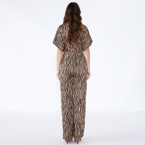 Party Nordic Way Volwassen hoge kwaliteit Tiger Stripe Jumpsuit JCGJ190315073