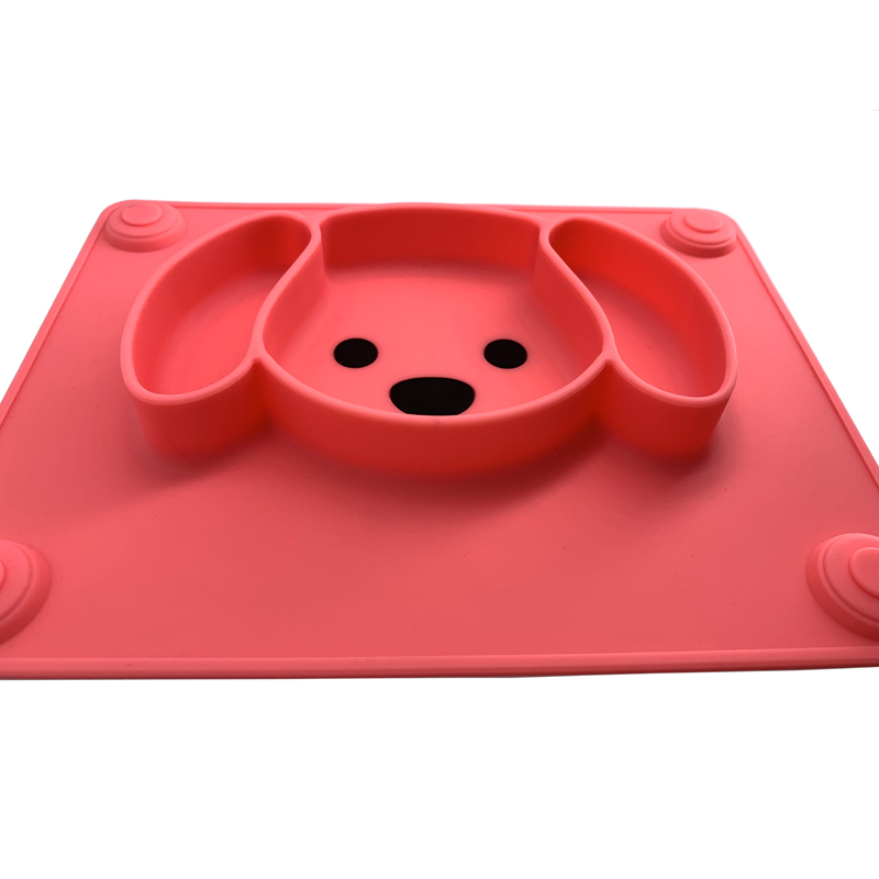 Siliconen voedselplaat voor kinderen Siliconen babybord siliconen placemat