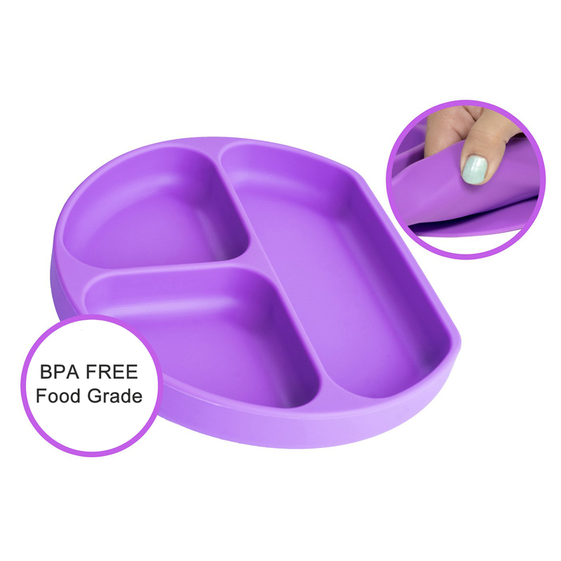 siliconen placemat plaat siliconen babyvoeding plaat