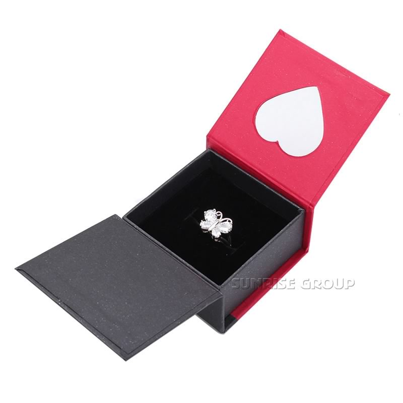 Magnetische sluiting sieraden Ring ketting cadeau papier doos