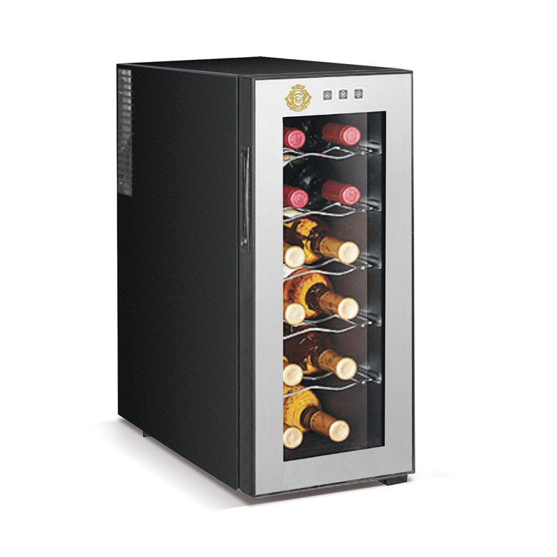 Vanguard-serie Eco-vriendelijke elektronische wijnkoeler 8 ~ 18 ℃ kleine koeler