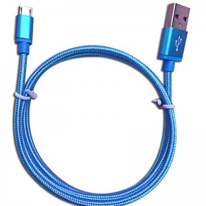 Micro Nylon gevlochten USB-kabel