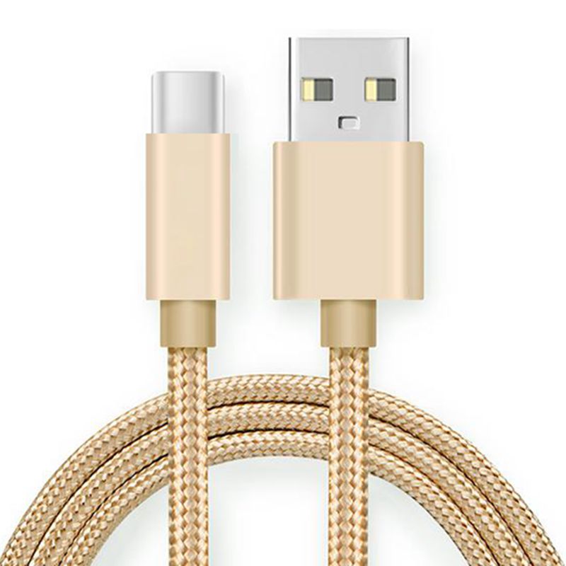 Type C naar USB Nylon briaded kabel