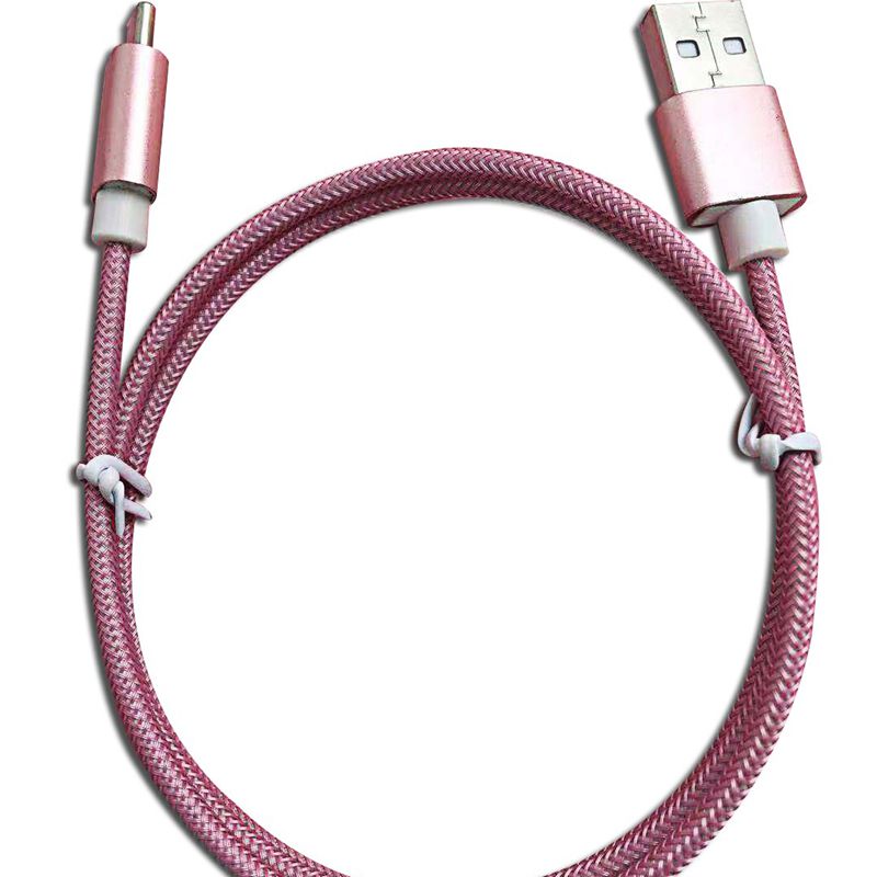 Type C naar USB Nylon briaded kabel