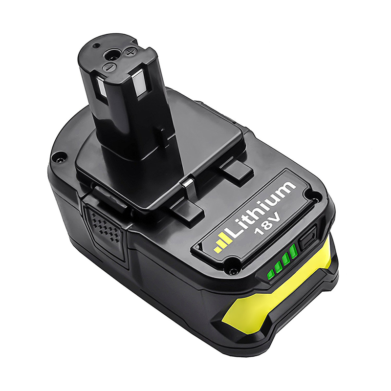 Li-ion 4000 mAh 18 V vervangende accu-boorbatterijen voor Ryobi P105, P106, P107, P108