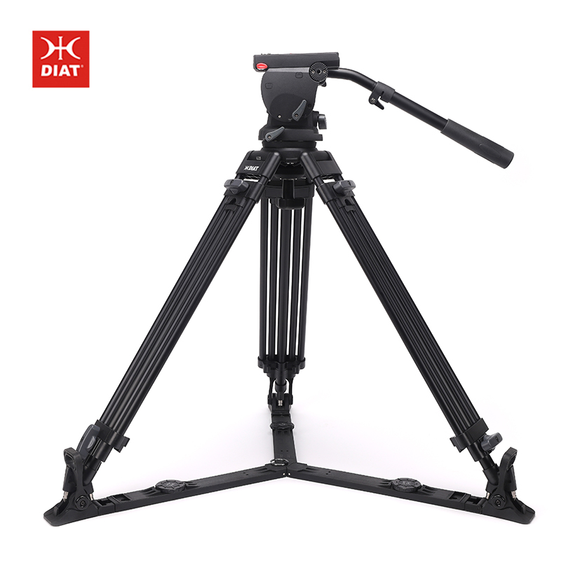 DIAT A223TVP100 Driedimensionaal hydraulisch hoofdstatief Stabiel stabiel camerastatief Video-opnamestand