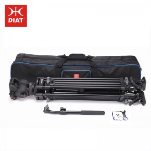 DIAT A223MKS30 Driedimensionaal statief met hydraulische kop Stabiel stabiel camerastatief Statief voor video-opnamen