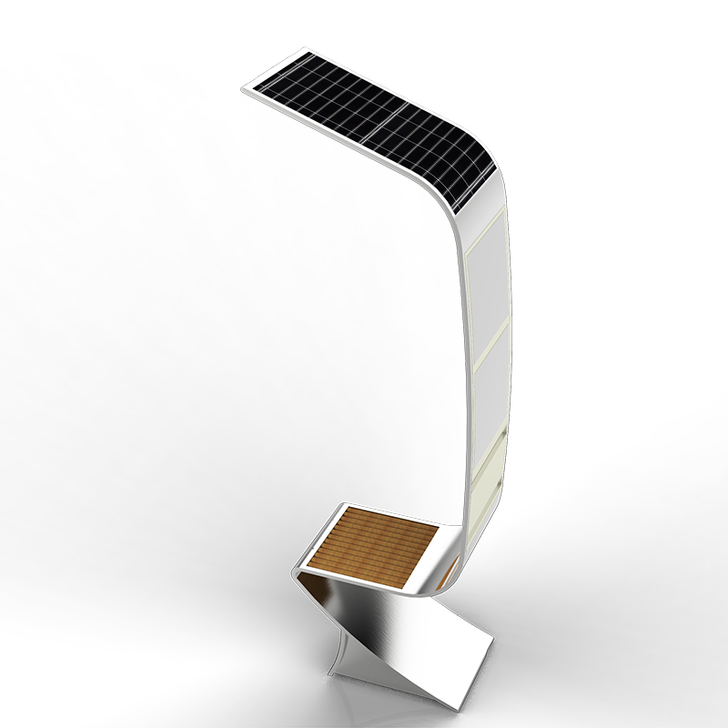 Smart Solar LED Reclame Verlichting Box Telefoon Oplader Outdoor Urban Bench