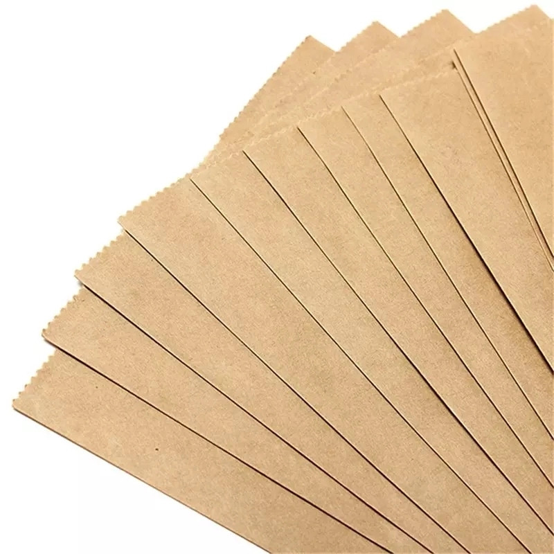 zak papier voedsel papieren zak bruin gerecycled luxe winkelen supermarkt zak papier