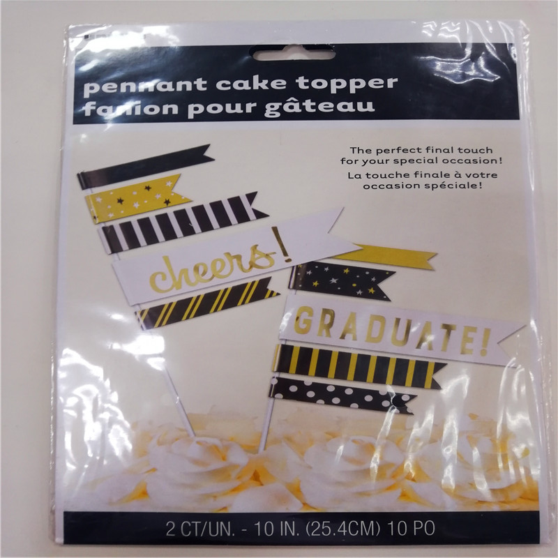 Wimpentaart Topper Flag fanion pour gateau