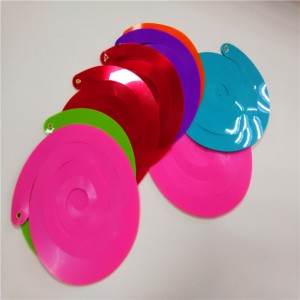 Folie Swirl Feestdecoraties Ballon Opknoping