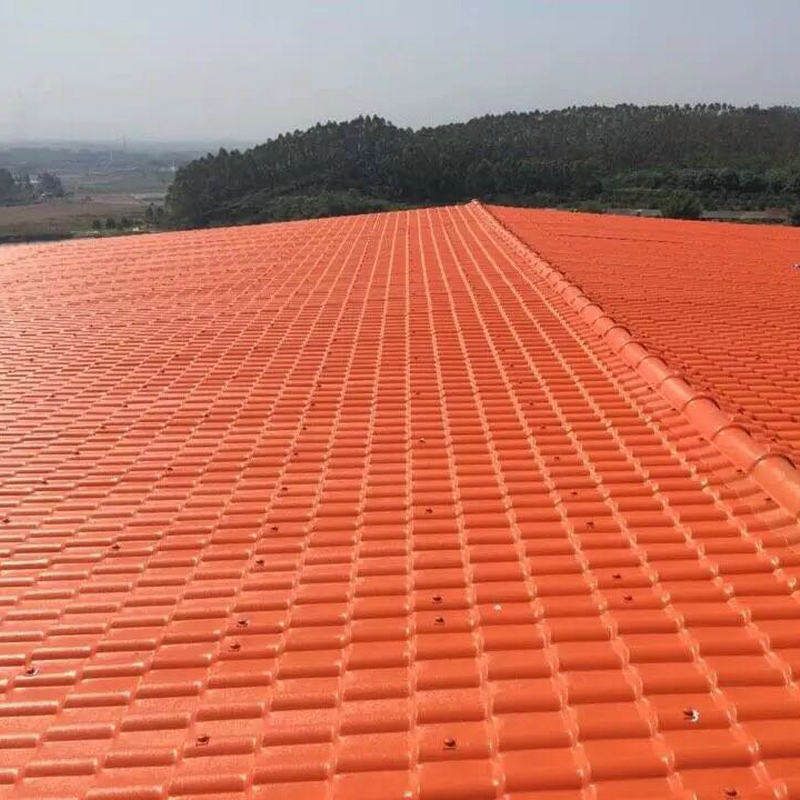 ASA PVC dakplaten lichtgewicht dakbedekkingsmateriaal lange levensduur