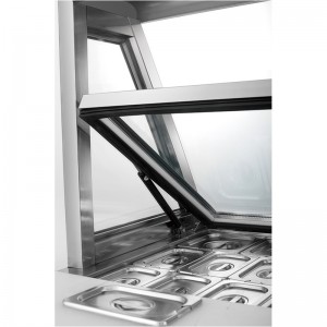 TC luxe serie Pizza \u0026 dessert display koelkast