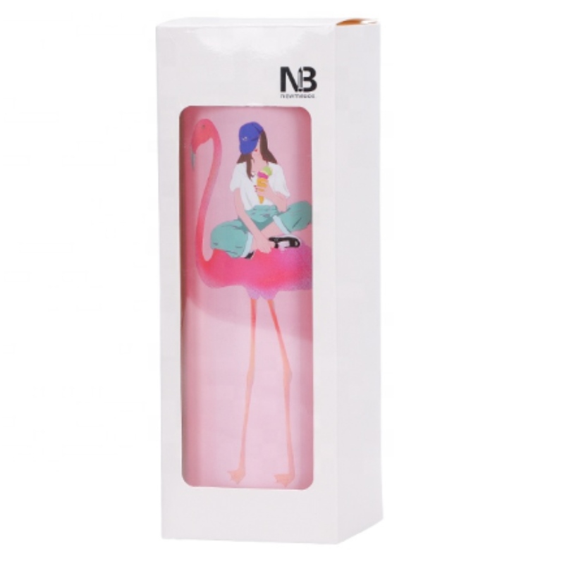 Flamingo Etui Leuke briefpapier Plastic geschenkdoos