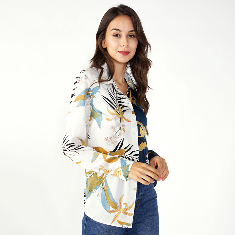 Office Tops Meisjes Katoen Dames Chiffon Tops en blouses