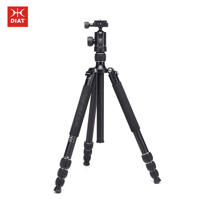DIAT AM254A KH10 aluminium camerastatief voor professionele studiofotografie Buitenopnamen Camerastatief Statief