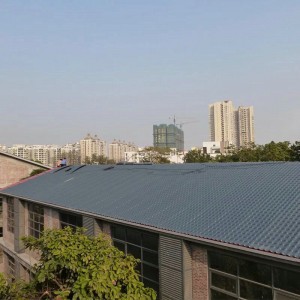 PVC dakpannen plastic bouwmaterialen