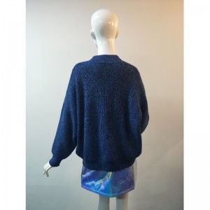 BLAUWE V-HALS JUMPER RLWS0015F