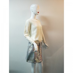 WIT GEBREID TRUI DAMES RLWS0020F