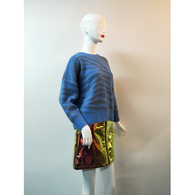 BLAUWE STREEP SWEATER RLWS0078F