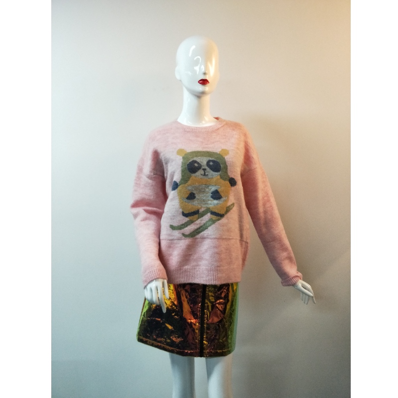 ROZE CARTOON PRINT SWEATER RLWS0081F