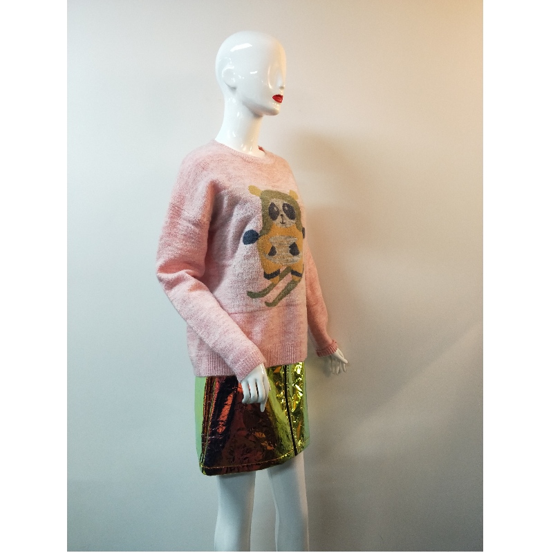 ROZE CARTOON PRINT SWEATER RLWS0081F