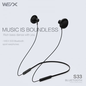 WEX - S33 Bluetooth-oortelefoon
